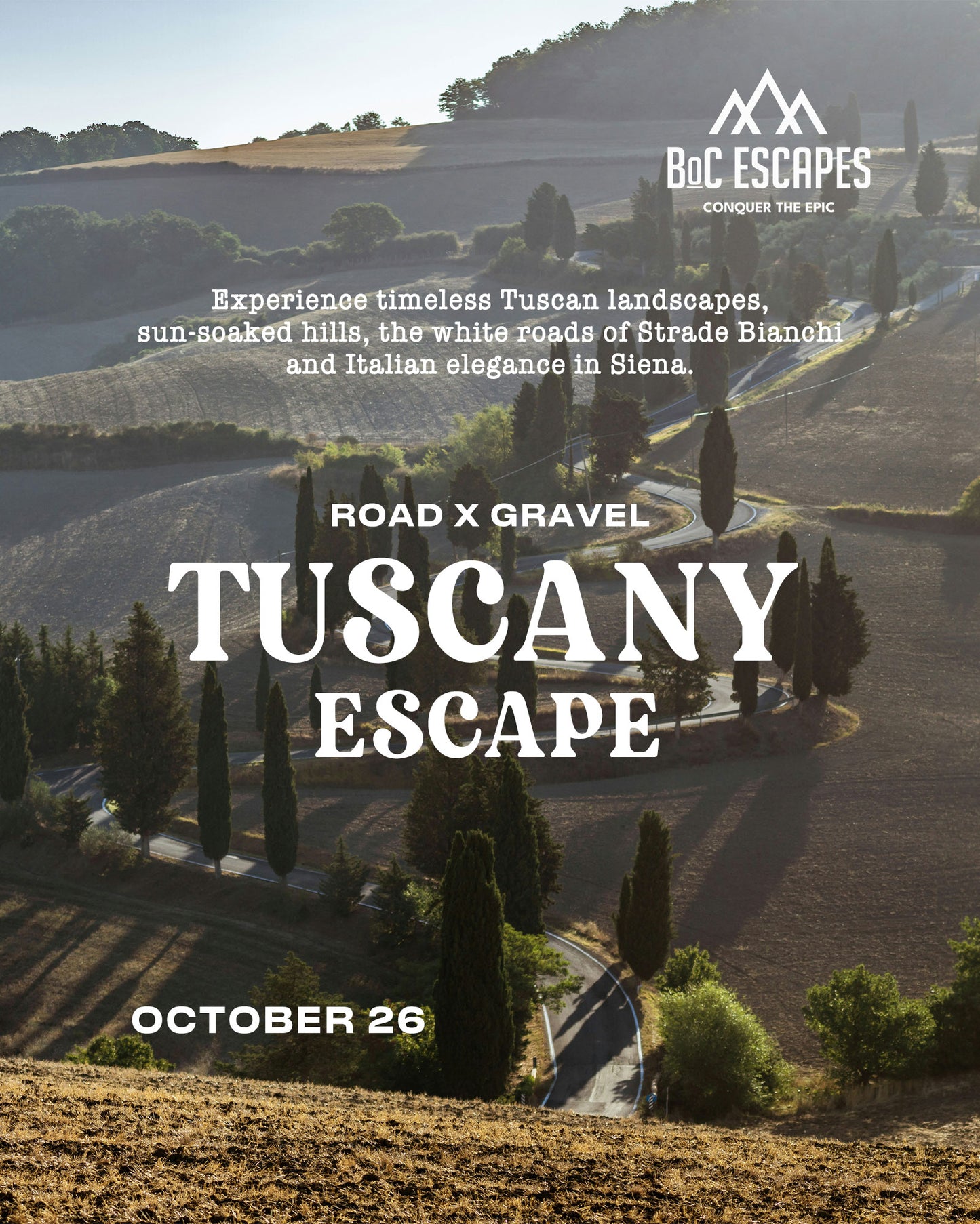 BoC Tuscany Escape 2026