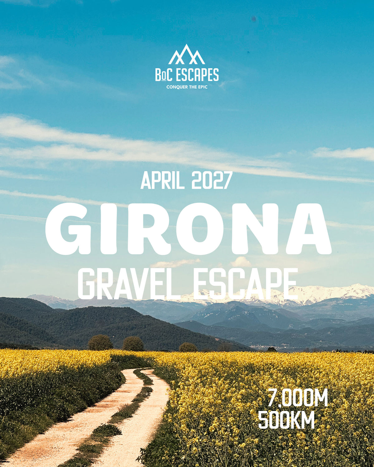 BoC Girona Gravel Escape 2027